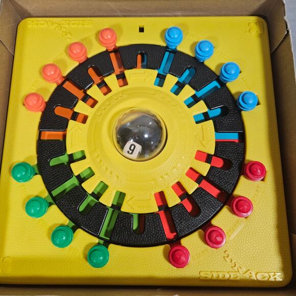 VTG Side Track with Pop-O-Matic Kohner No. 306 Board game 1974 Complete with Box - Picture 2 of 3